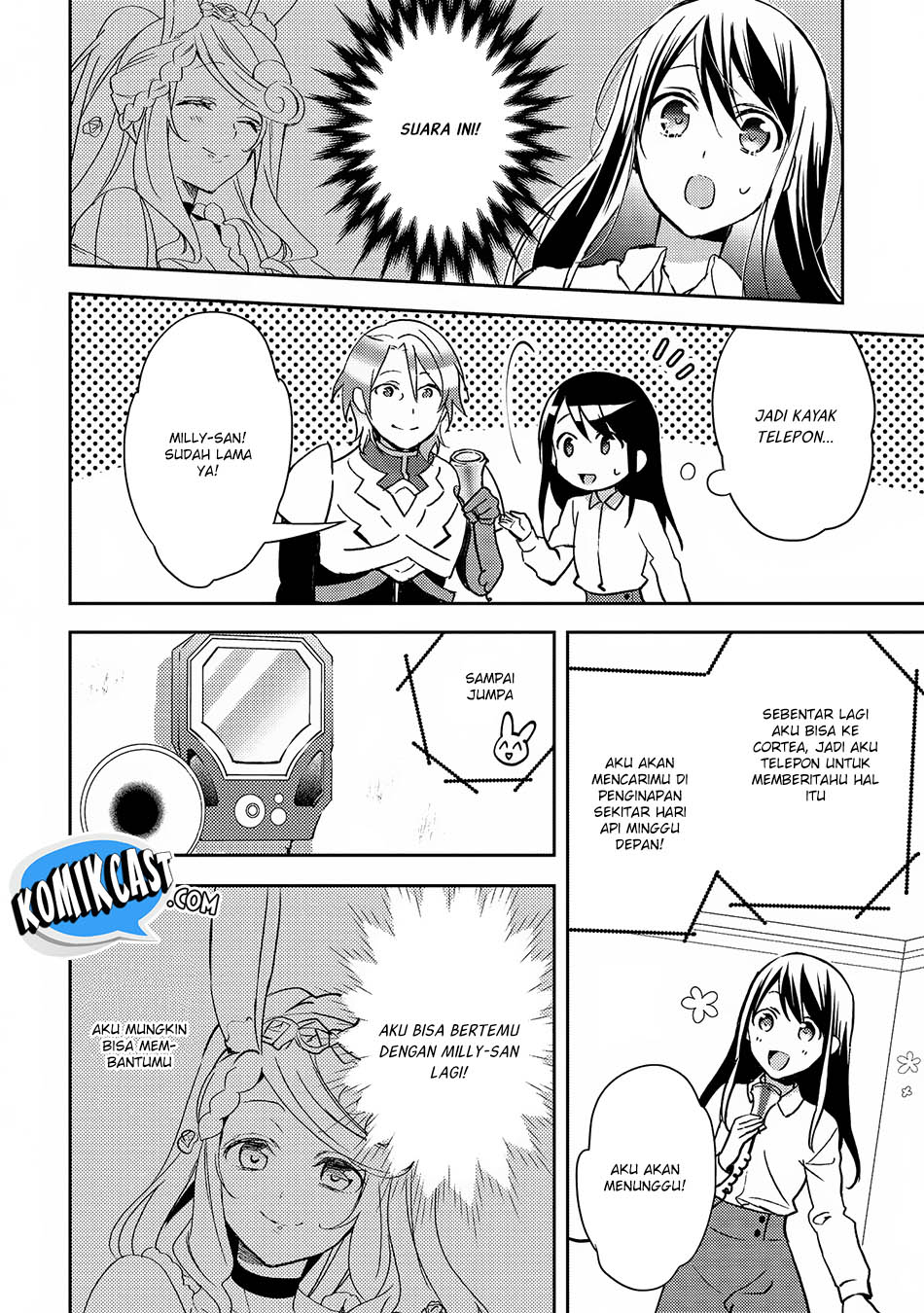 Isekai de “Kuro no Iyashi Te” tte Yobareteimasu chapter 21